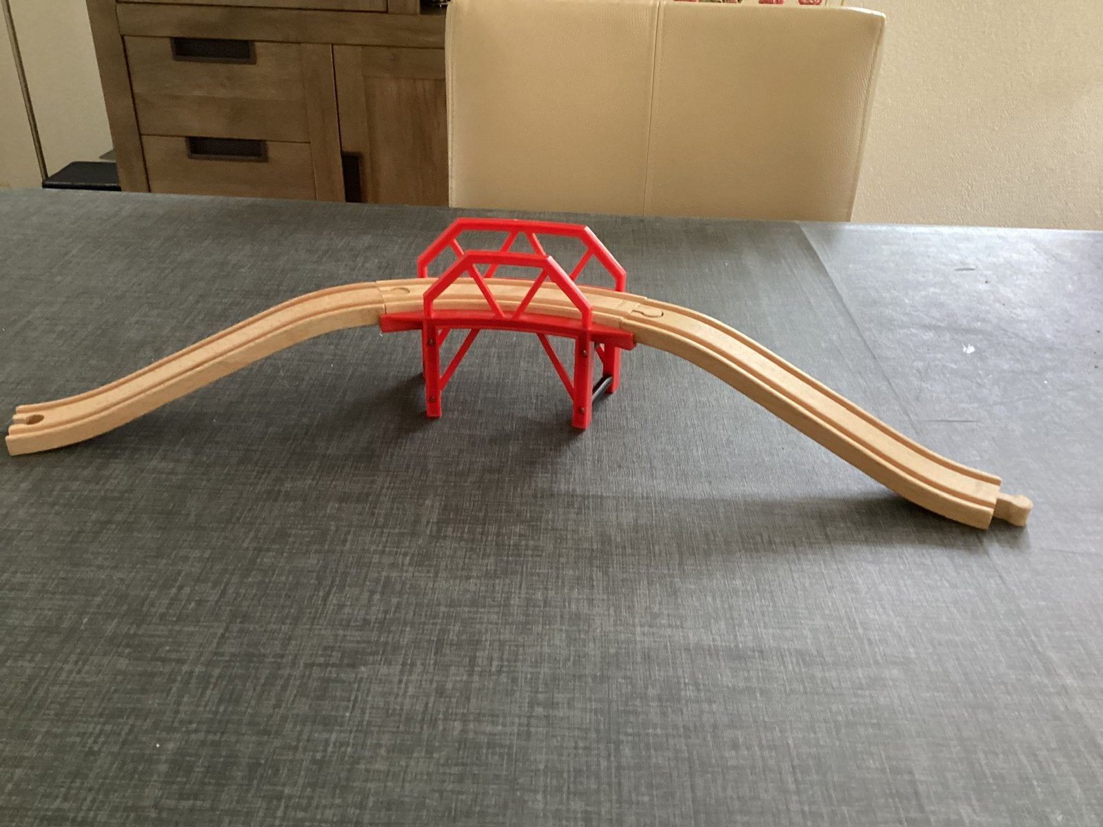 Brio brug met oprijbanen, Ophalen of Verzenden, Zo goed als nieuw