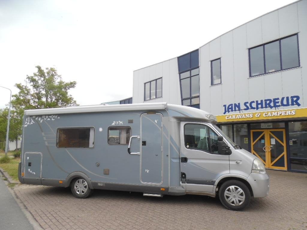 Hymer Tramp 676 TR enkele bedden , stalling, Caravans en Kamperen, Ringverwarming, Tot en met 2, 7 tot 8 meter, Bedrijf