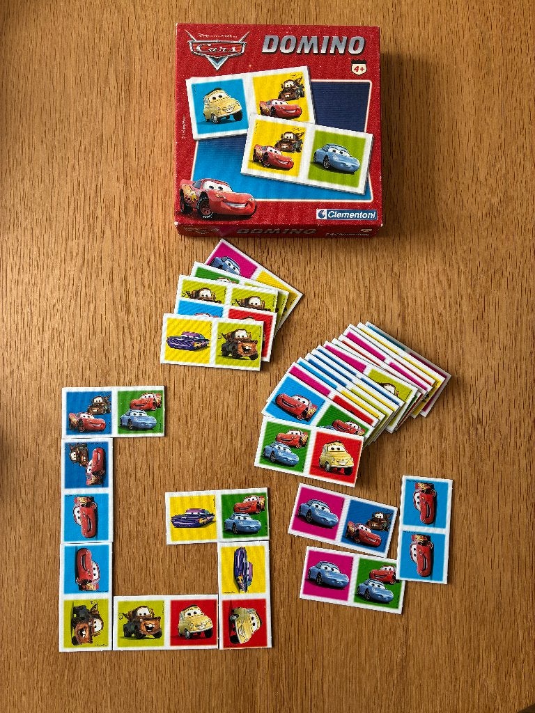 Disney Cars Domino spel, Ophalen, Zo goed als nieuw