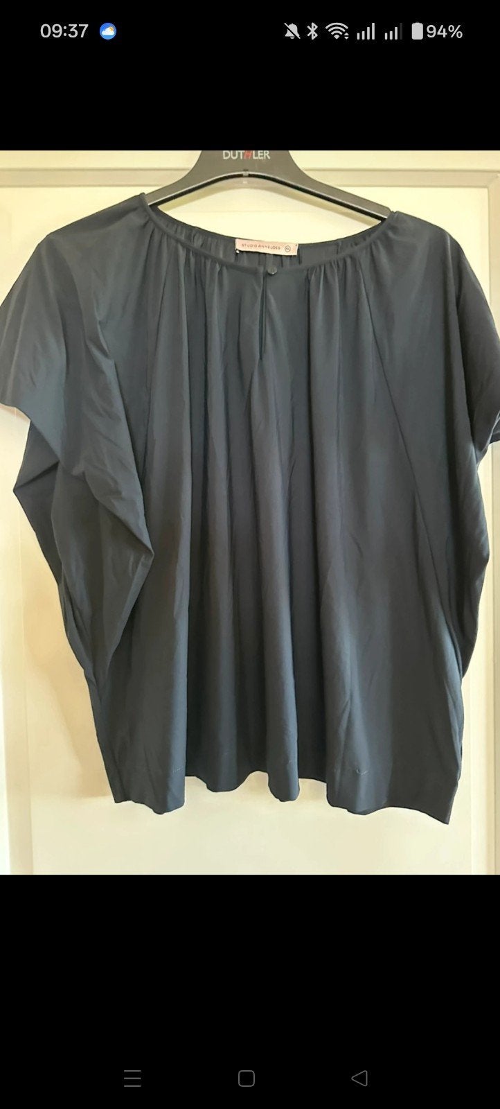 prachtige blauwe Studio Anneloes Lea top xl   travelstof, Kleding | Dames, Studio Anneloes, Shirt of Top, Zo goed als nieuw, Verzenden
