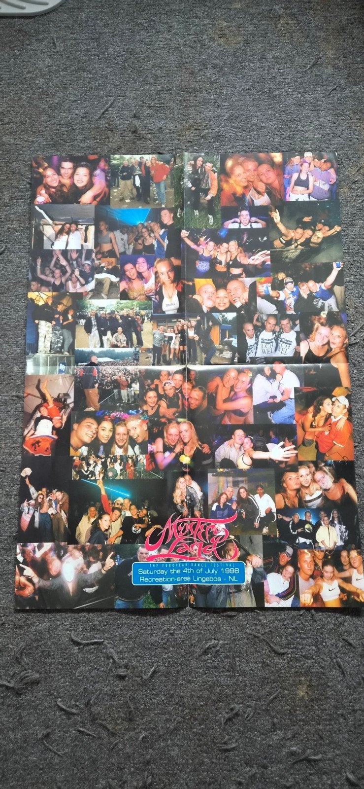 Mystery Land 1998 Festival Poster, Ophalen of Verzenden, A1 t/m A3, Overige onderwerpen, Rechthoekig Staand