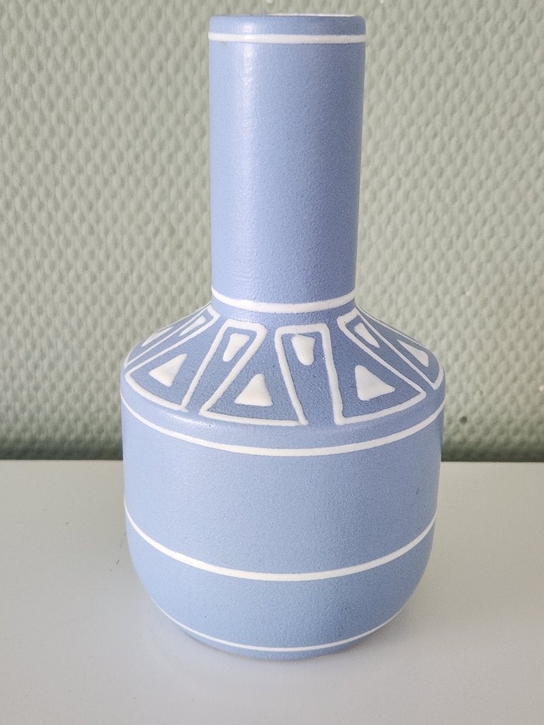 Vaas blauw/wit - Gouda - Delphi, Ophalen of Verzenden