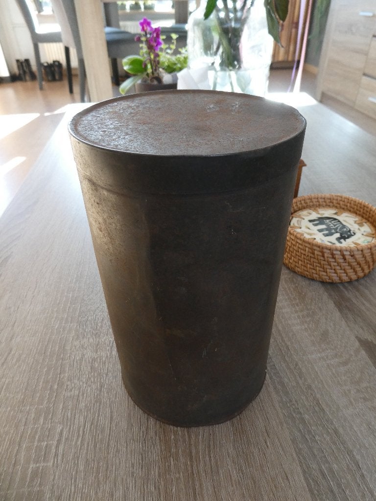Engels koffieblik, Ophalen of Verzenden, Landmacht, Engeland, Kist of Geocache