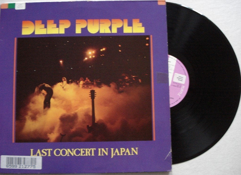 Deep Purple - Last concert in Japan, Beschermende buitenhoes, Ophalen of Verzenden, Gebruikt, 12 inch
