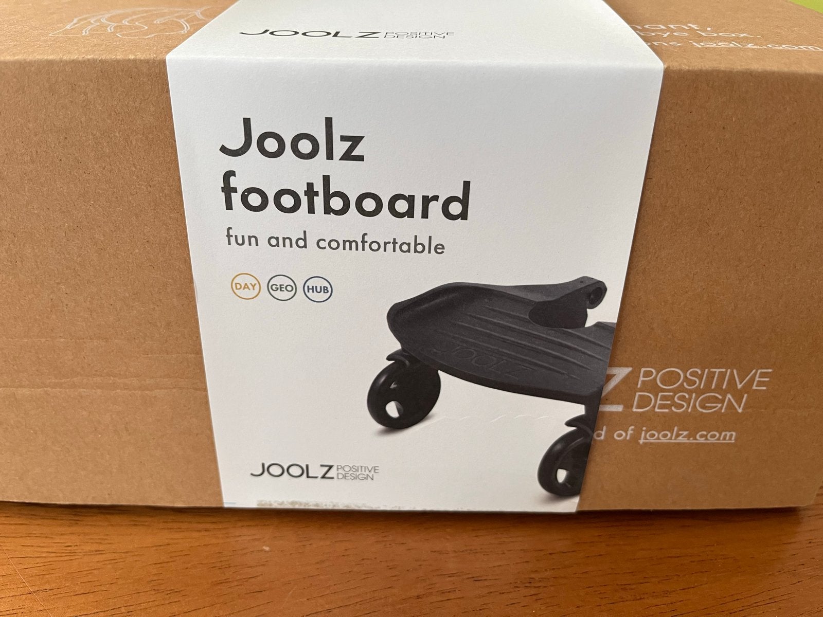 Joolz meerijdplankje / footboard Day, Geo, Hub, Kinderen en Baby's, Kinderwagens en Combinaties, Ophalen of Verzenden, Gebruikt