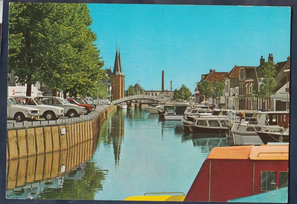 Sneek Westersingel Ongelopen, Verzenden, 1980 tot heden, Ongelopen, Friesland