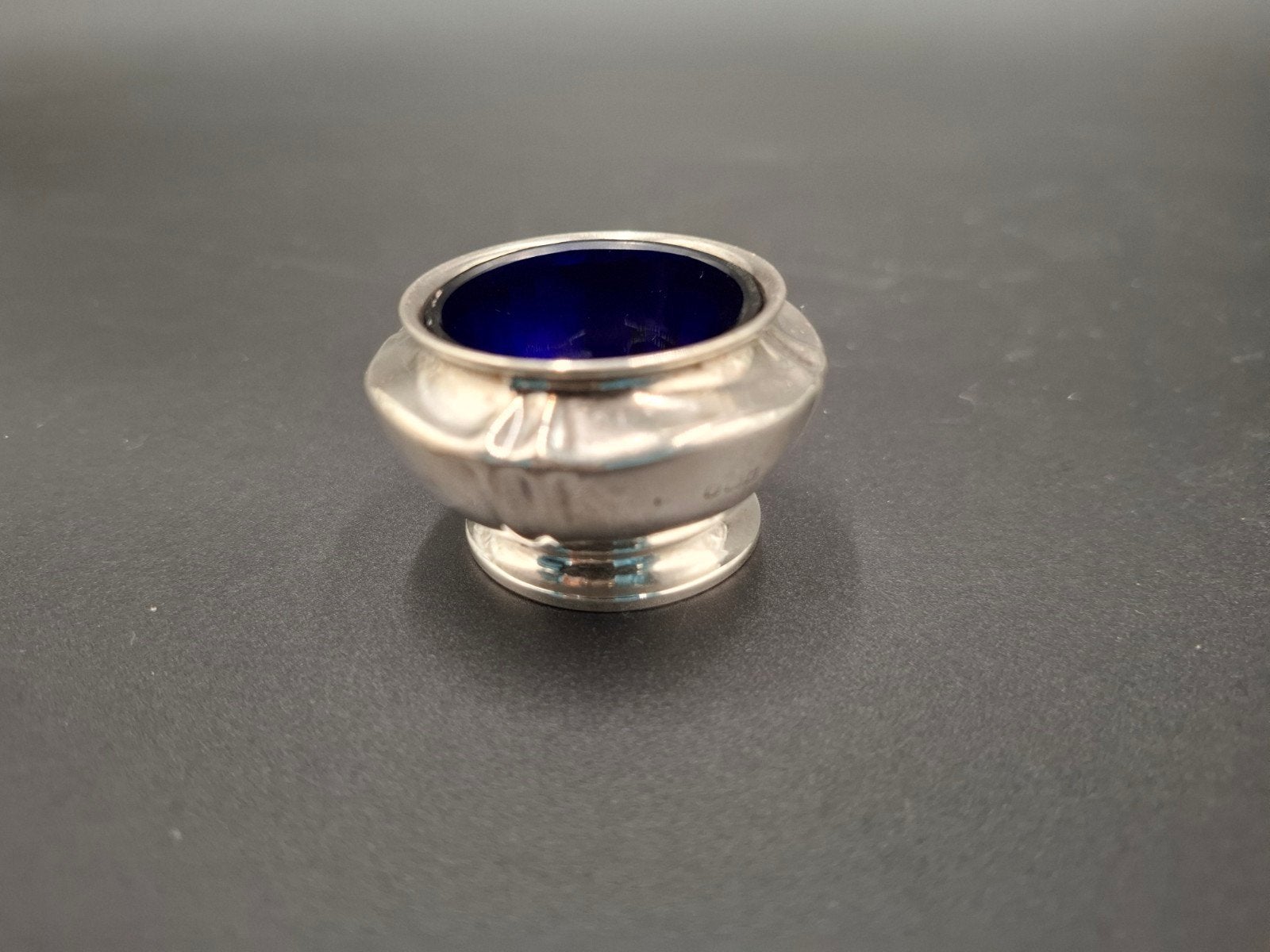 Antiek zilver zoutvaatje 925 Birmingham, Antiek en Kunst, Ophalen of Verzenden, Zilver