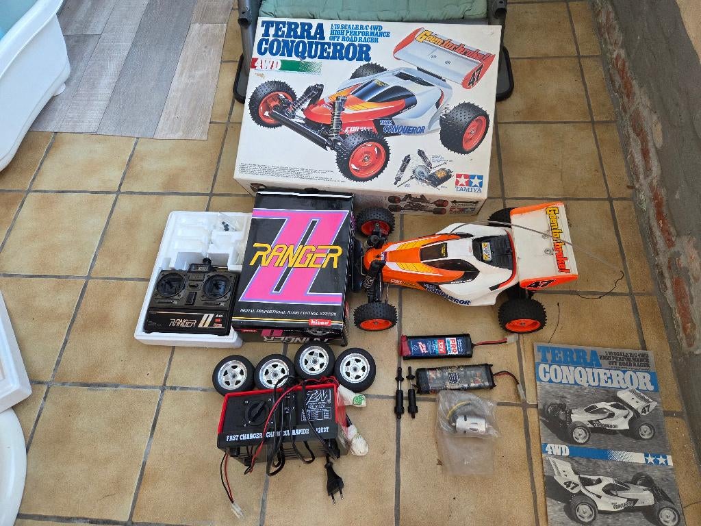 Tamiya Terra Conqueror 1/10 uit 1992, Ophalen, Zo goed als nieuw, Onderdeel