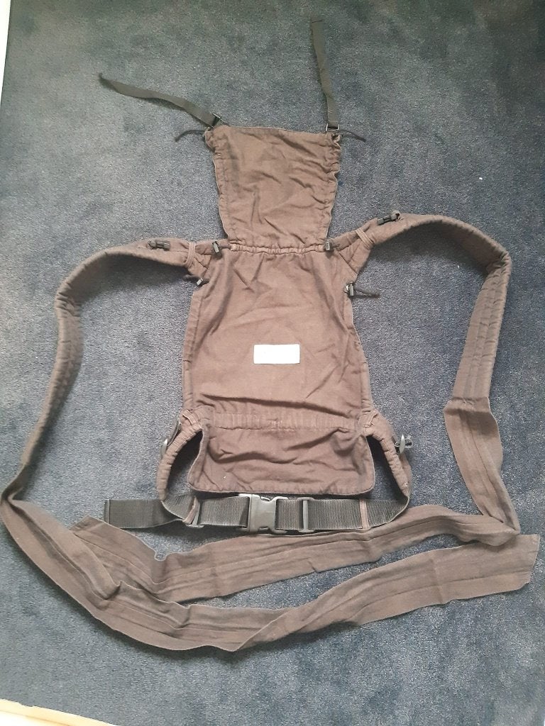 Draagzak, Storchenwiege, bruin, Kinderen en Baby's, Babydragers en Draagdoeken, Overige merken, Buik of Rug, Ophalen of Verzenden