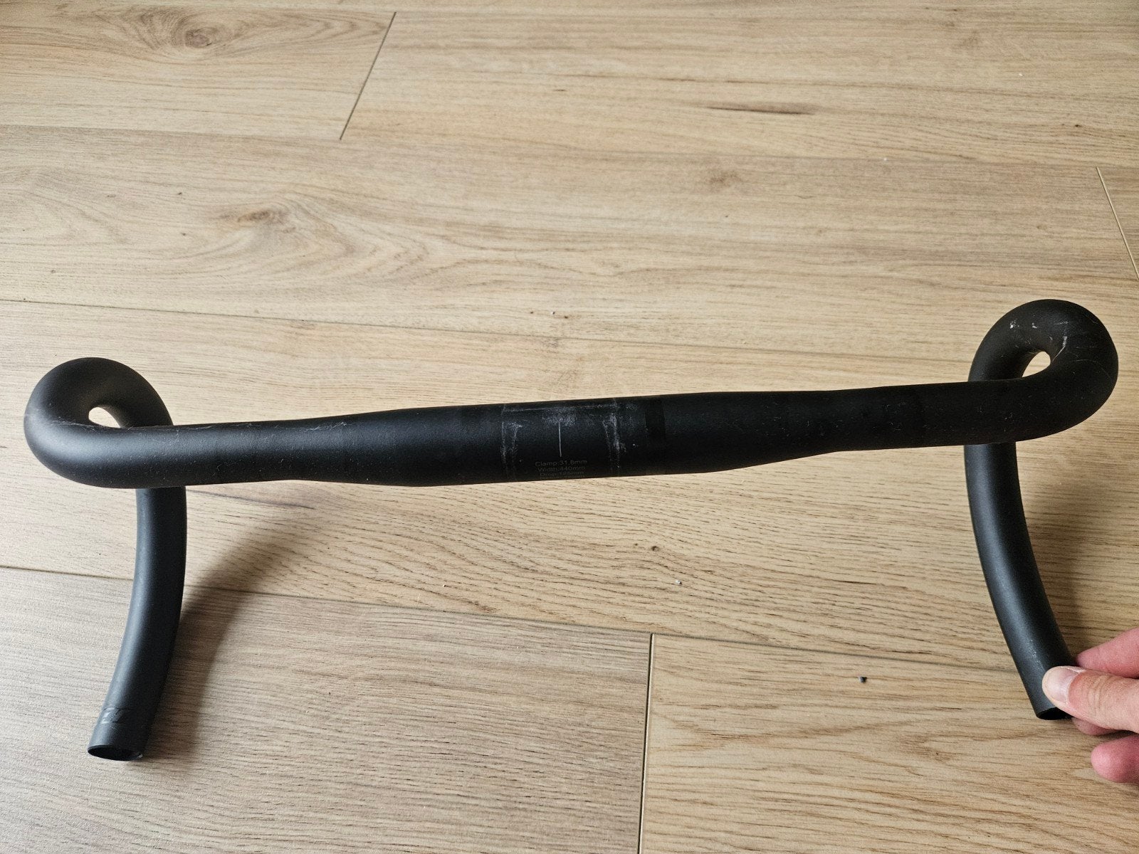 Giant Contact Carbon Stuur 440mm - Zo goed als nieuw, Stuur, Zo goed als nieuw, Racefiets, Carbon
