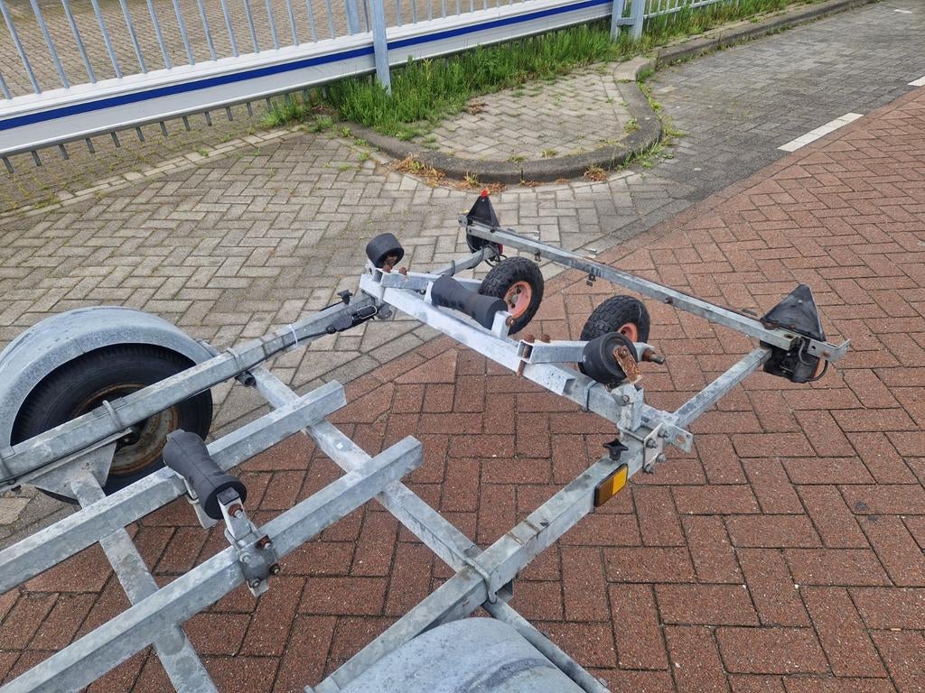 Pega kanteltrailer met een 500KG as !!!!, Watersport en Boten, Ophalen, Minder dan 1500 kg, Gebruikt, Overige typen