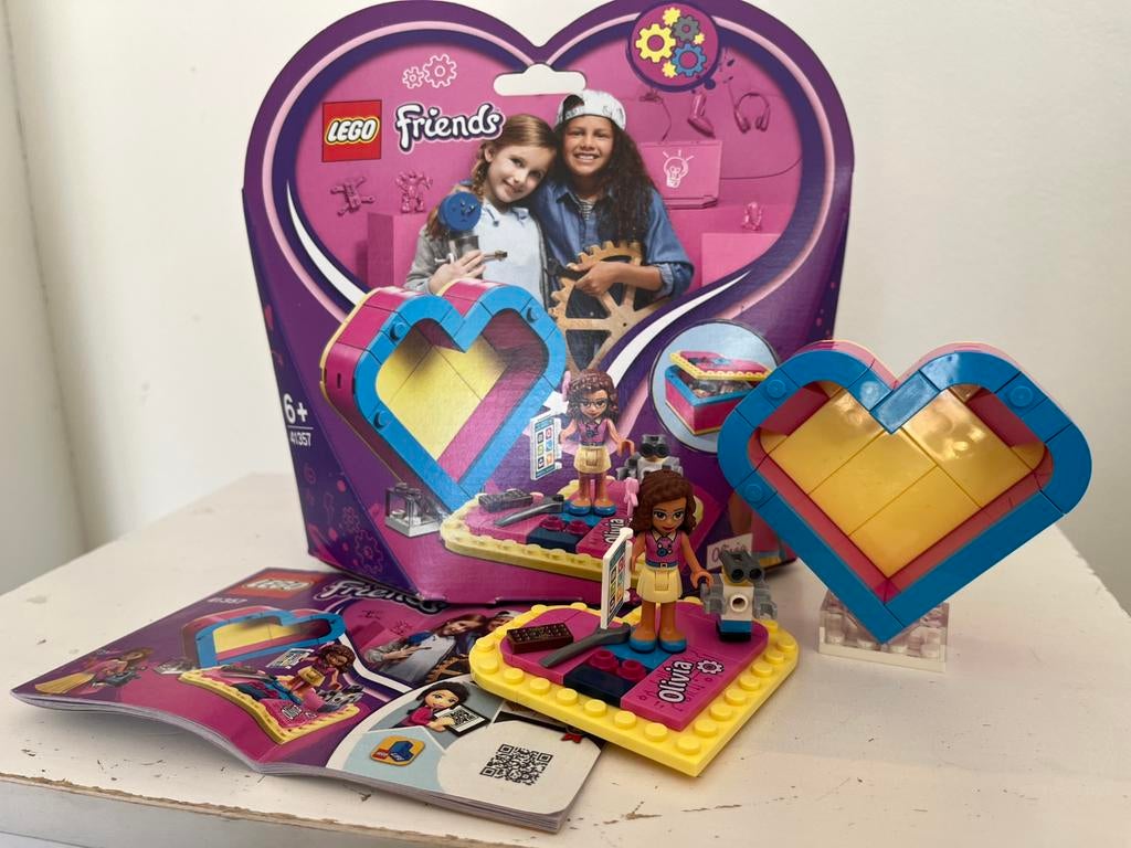 Lego friends hart Olivia 41357, Gebruikt, Lego, Friends, Ophalen of Verzenden