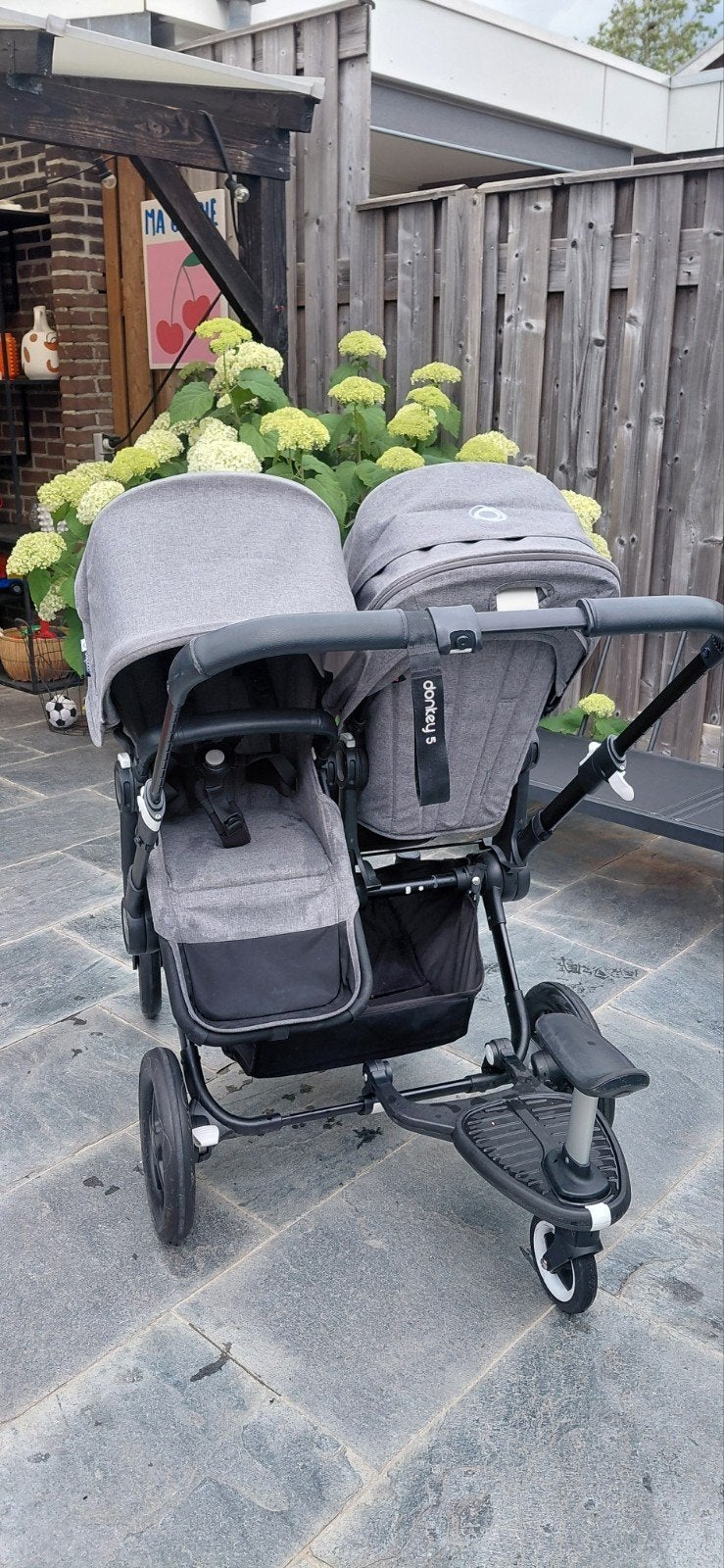 Bugaboo Donkey 5 Compleet, Kinderen en Baby's, Kinderwagens en Combinaties, Zo goed als nieuw, Bugaboo, Duowagen, Ophalen