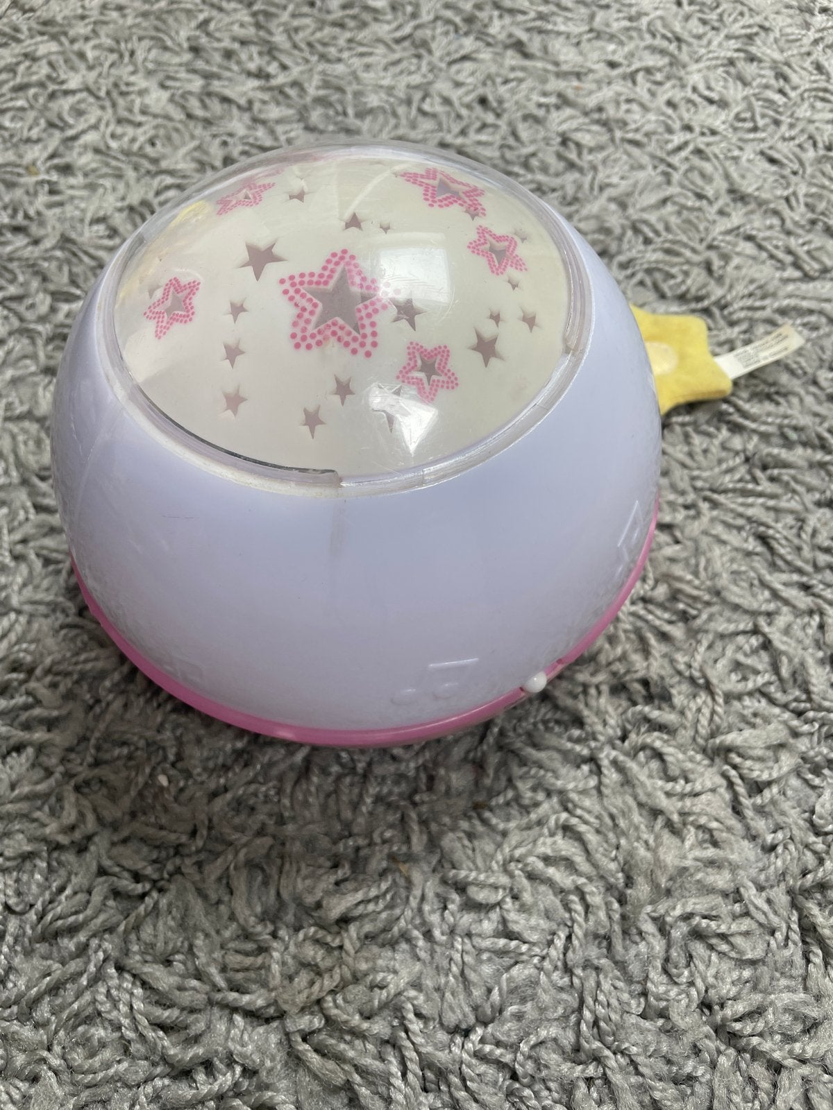 Sterrenprojector nachtlampje voor baby's, Ophalen of Verzenden, Gebruikt, Overige typen, Met licht