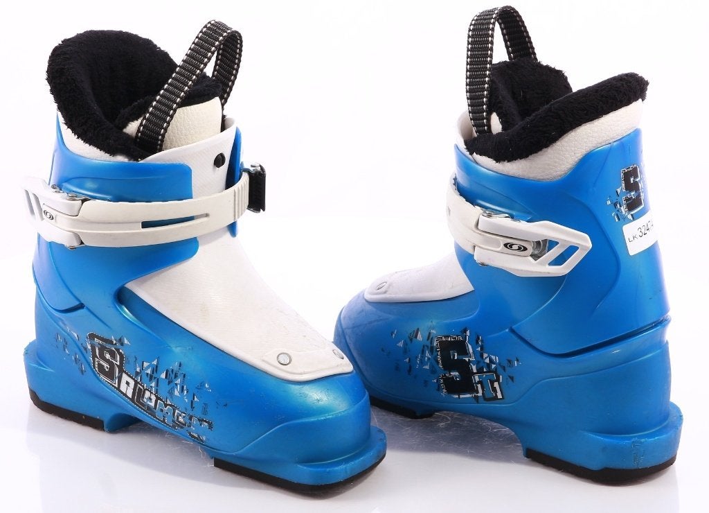26 26,5 28,5 29 EU kinder skischoenen SALOMON T1, 160 tot 180 cm, Gebruikt, Verzenden, Schoenen
