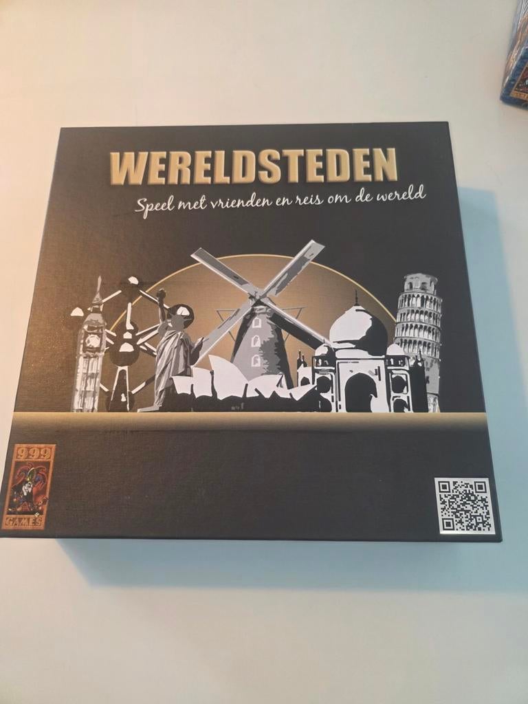 Bordspel wereldsteden nieuw., Hobby en Vrije tijd, Gezelschapsspellen | Bordspellen, Ophalen of Verzenden, Nieuw