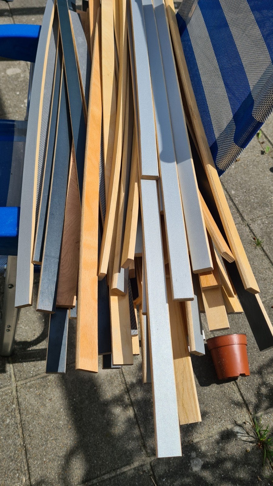 Gratis lattenbodemlatjes, Doe-het-zelf en Verbouw, Hout en Planken, Ophalen, Minder dan 25 mm, Pallet, Minder dan 200 cm
