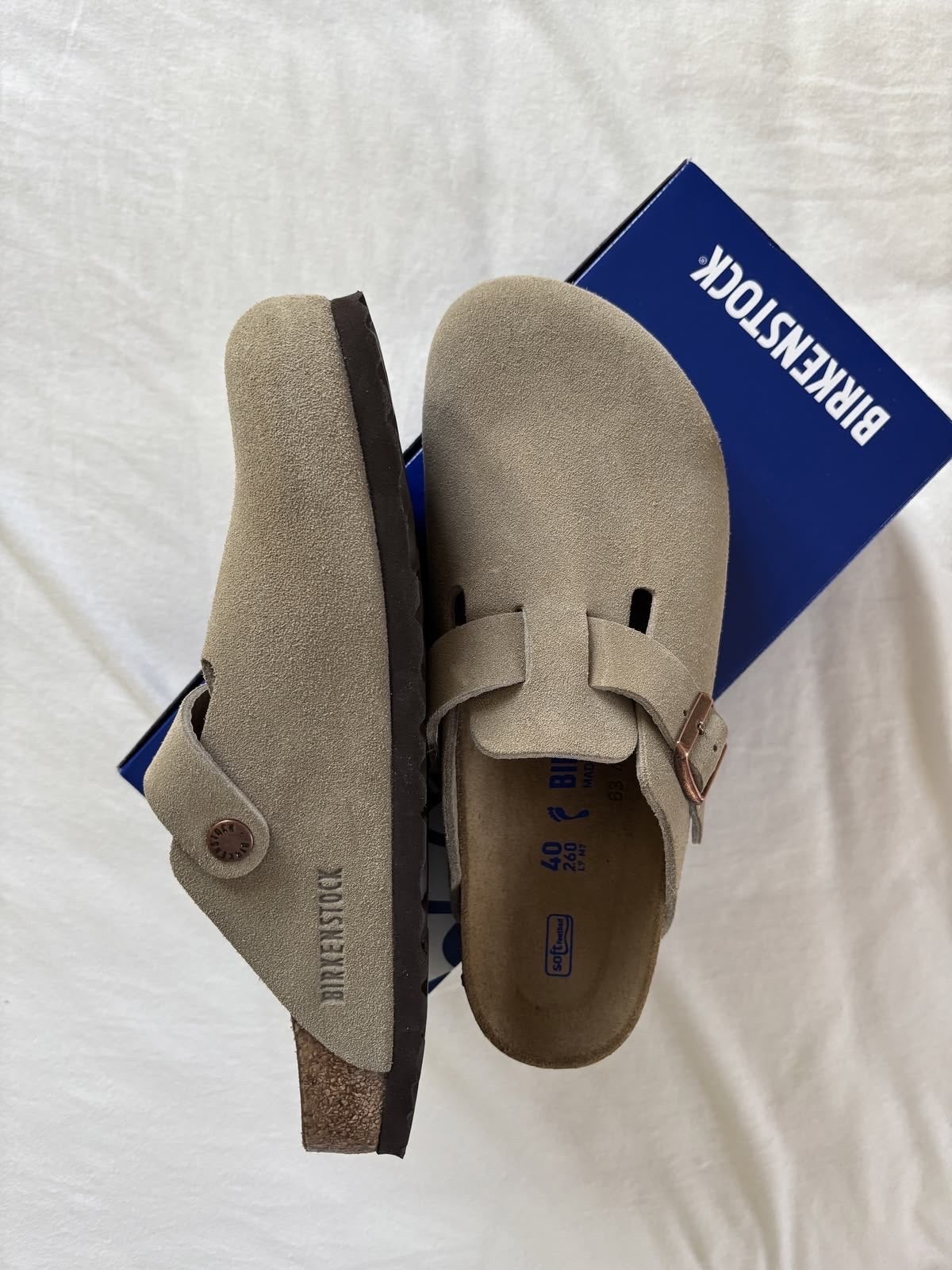 Birkenstocks boston, Ophalen of Verzenden, Nieuw, Overige kleuren, Instappers