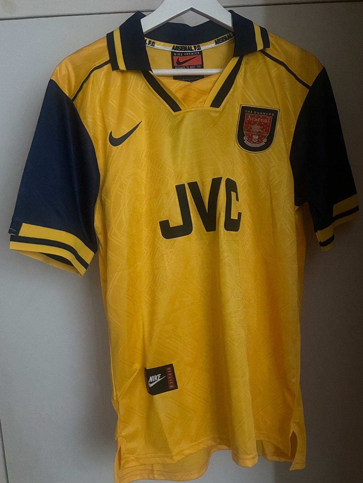 Nike Arsenal FC uitshirt 1996-1997, Maat M, Ophalen of Verzenden, Nieuw, Shirt