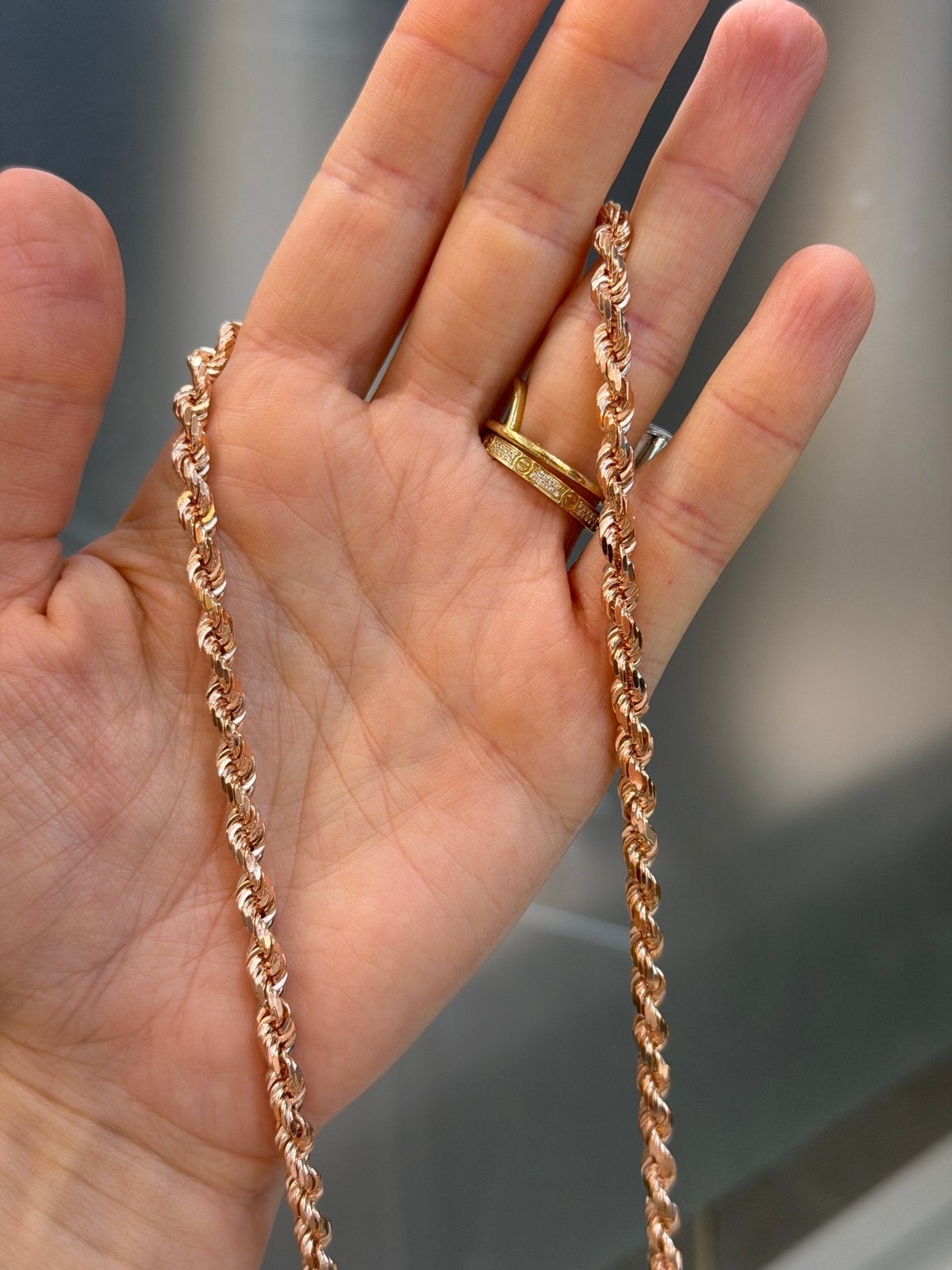 14KT Goud - 55.24 Gram - Ketting - ROPE - Herenketting, Sieraden, Tassen en Uiterlijk, Kettingen, Ophalen, Nieuw, Goud