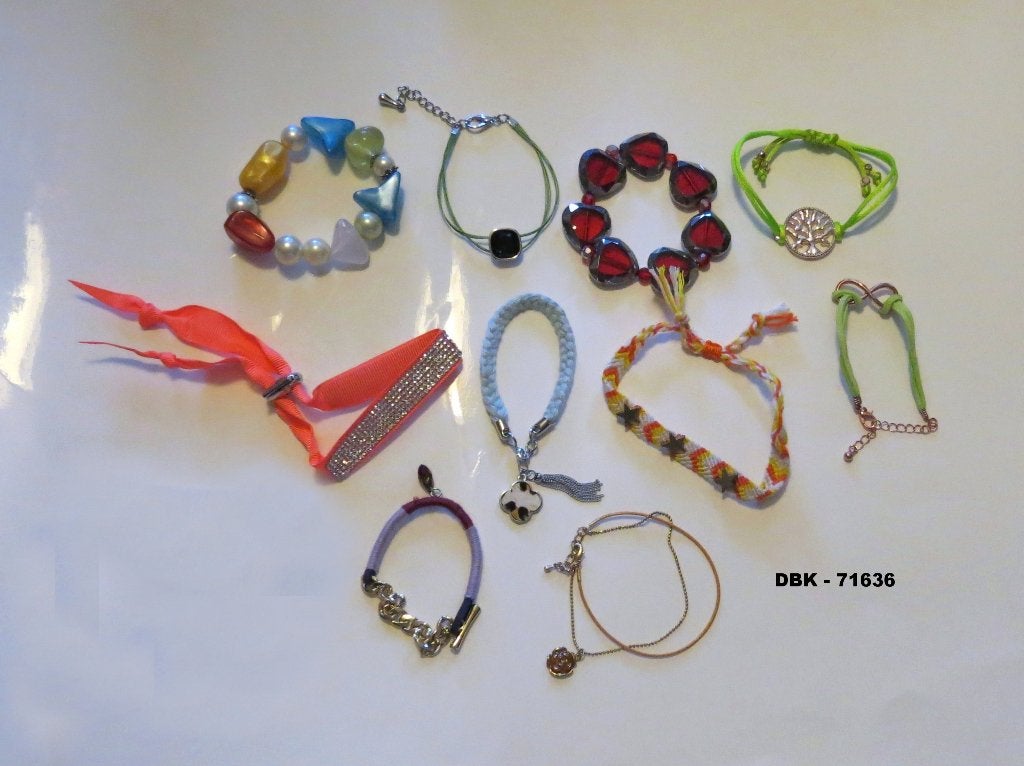 10 Armbanden: Strass, Zijde, Touw, Infinity, Life Tree, Marktplaats@koningsieraden.nl, Overige materialen, Overige kleuren, Verzenden