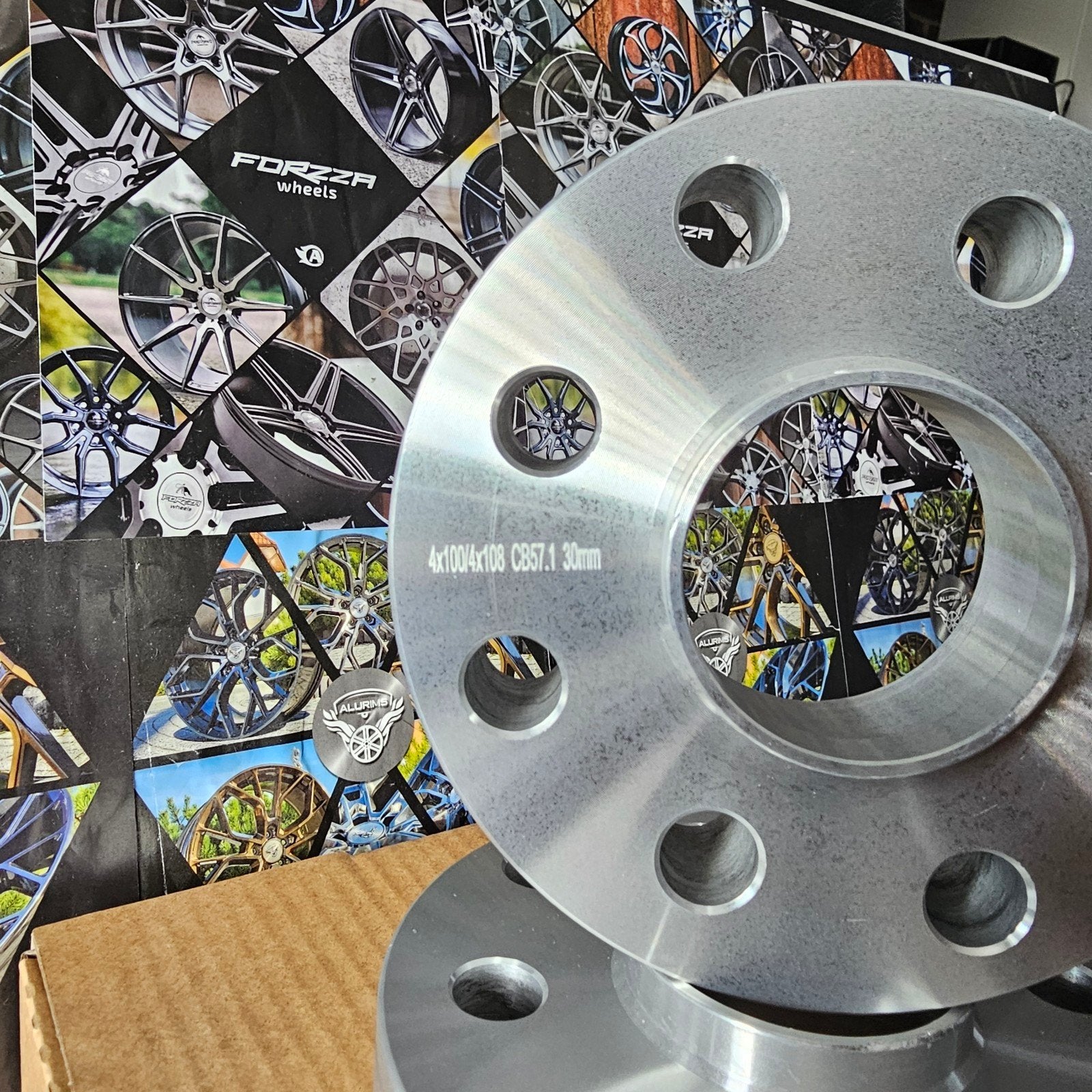 Spoorverbreders spacers vw Golf 1 4x100 57.1  30mm, Ophalen of Verzenden
