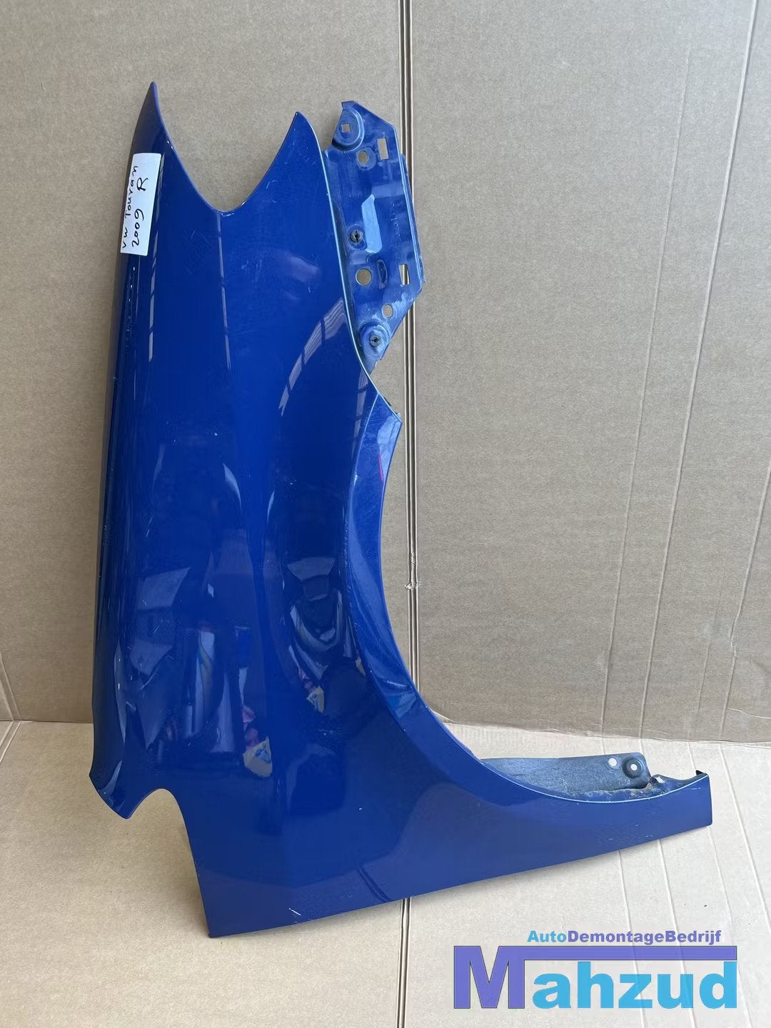VW TOURAN Blauw rechts zijscherm voorscherm, Gebruikt, Volkswagen, Volkswagen AG, Vw@volkswagen.de