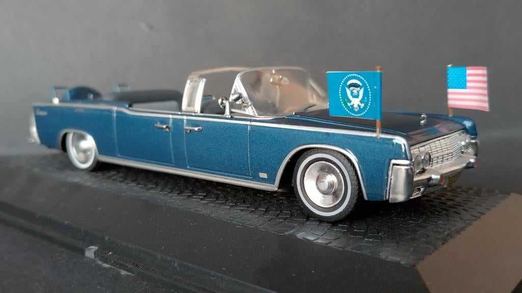 Lincoln Continental limousine SS president 1:43 Atlas Pol, Overige merken, Auto, Verzenden, .