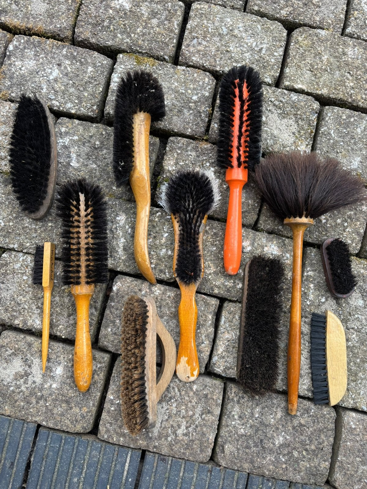 Al deze houten borstel in 1 koop, Ophalen of Verzenden