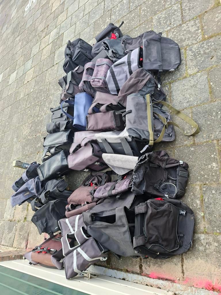 Diverse fiets tassen - Verschillende modellen vanaf €5,-, Ophalen of Verzenden, Gebruikt, Diverse merken