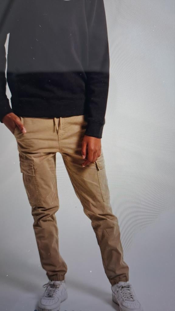 Nieuwe America Today cargobroek - Beige maat 170/176, Kinderen en Baby's, Kinderkleding | Maat 170, Ophalen of Verzenden, Nieuw