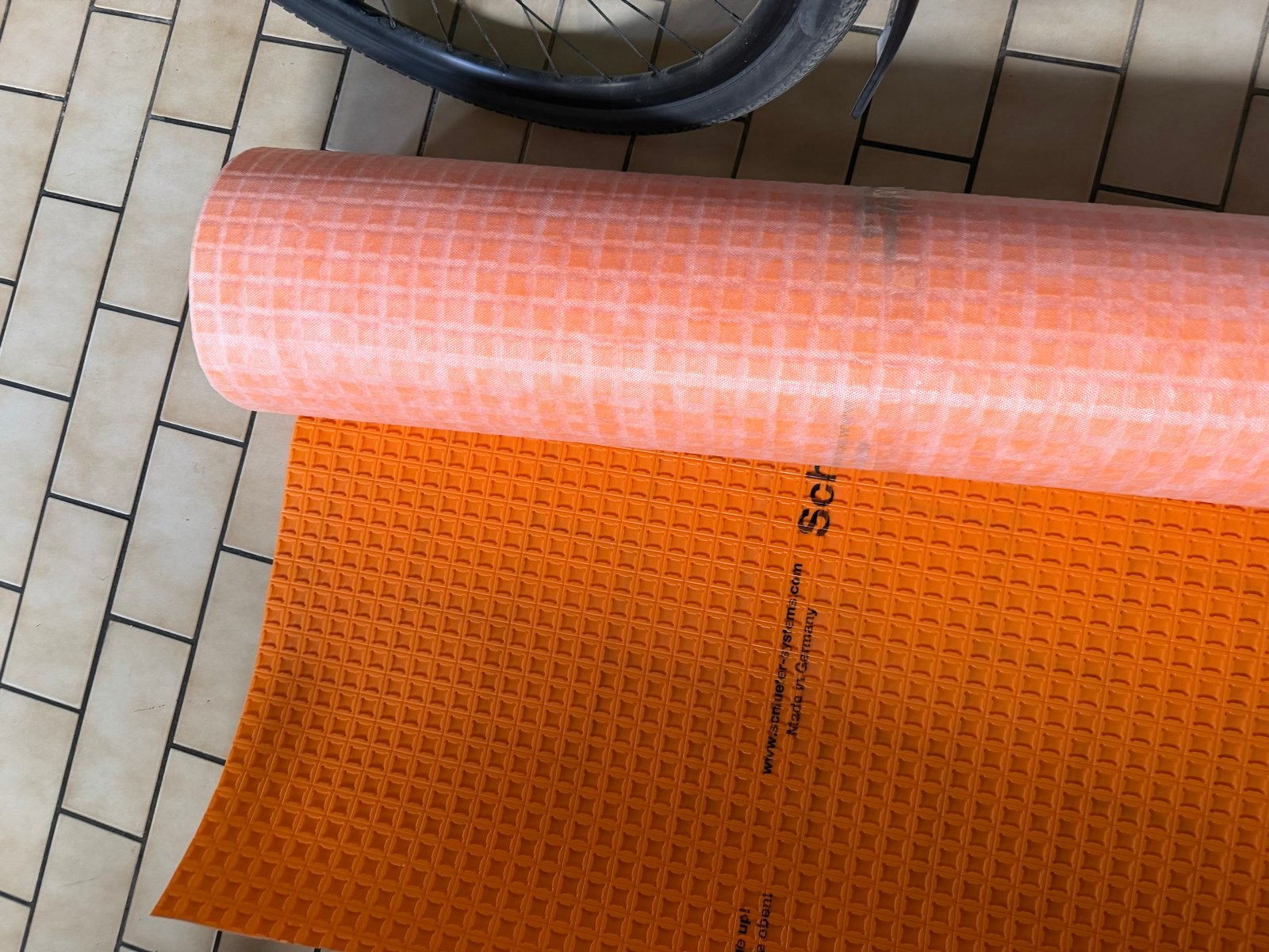 Kerdi ontkoppelingsmat - ruim 3,5 m², Ophalen of Verzenden, Nieuw, Minder dan 5 m², Overige typen