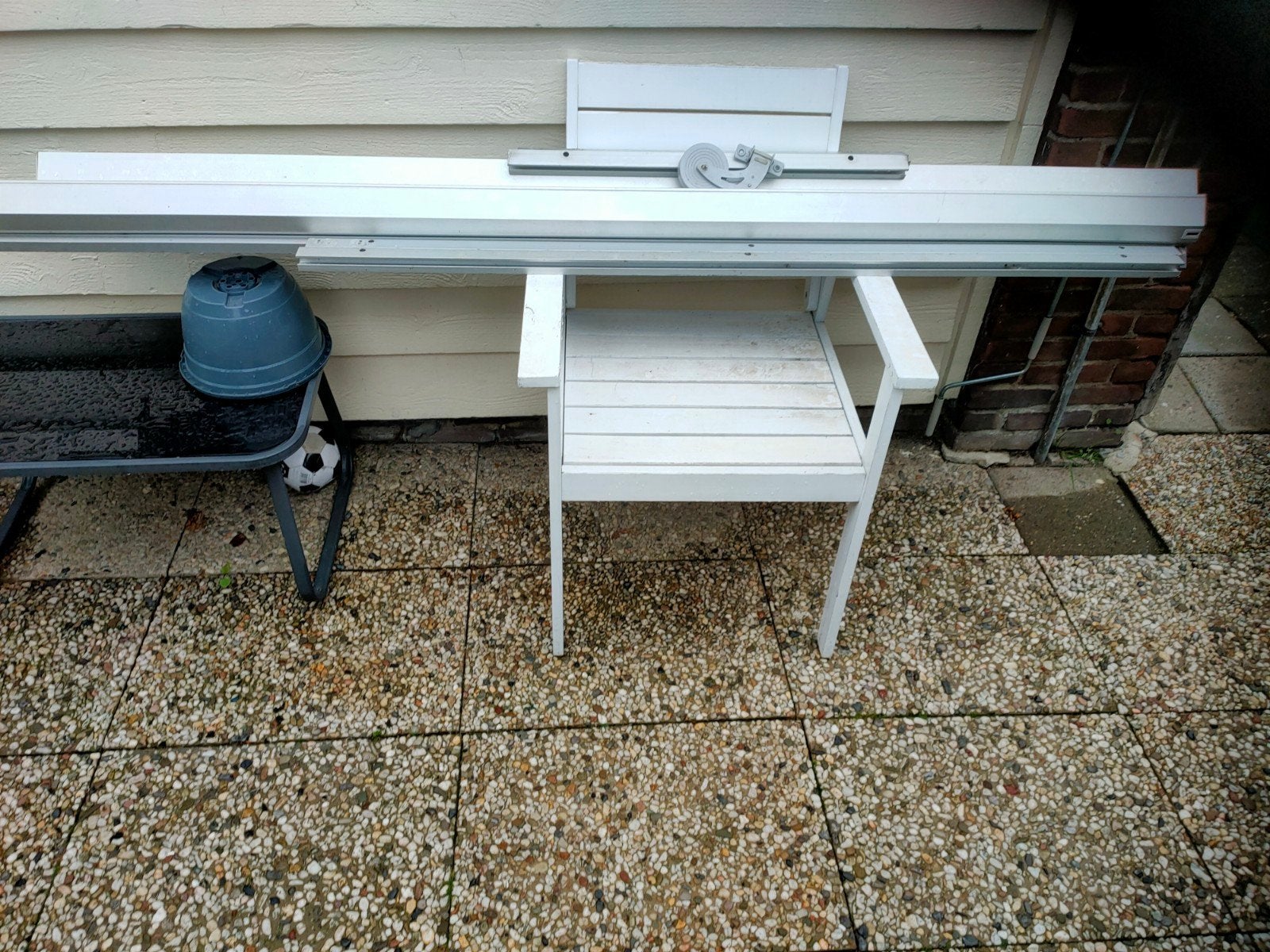 screen voor zon, Tuin en Terras, 150 tot 300 cm, Ophalen, Zo goed als nieuw