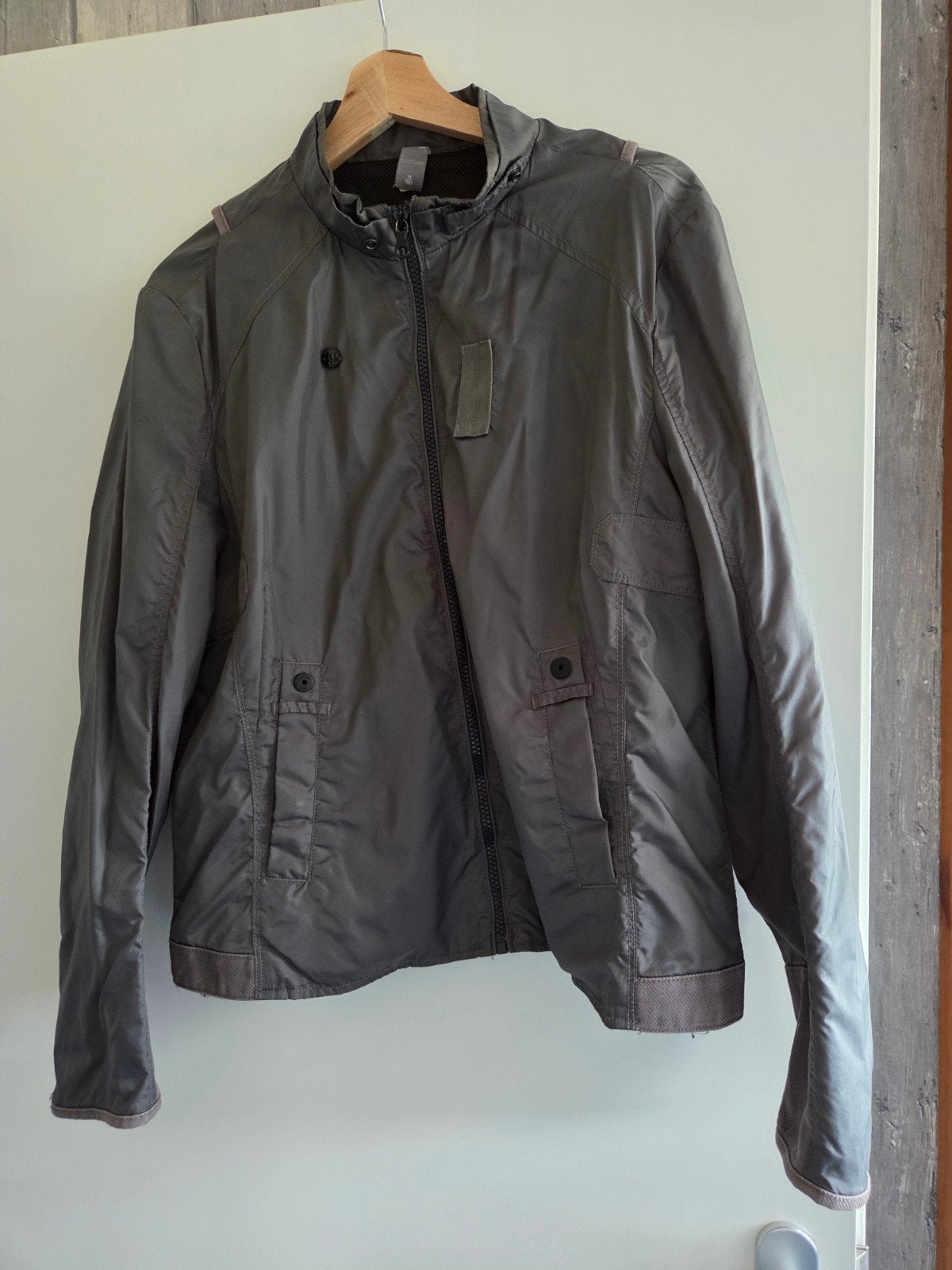 zomerjasje Gstar Raw mt xl legergroen, Ophalen of Verzenden, Zo goed als nieuw, Maat 46/48 (XL) of groter, Groen