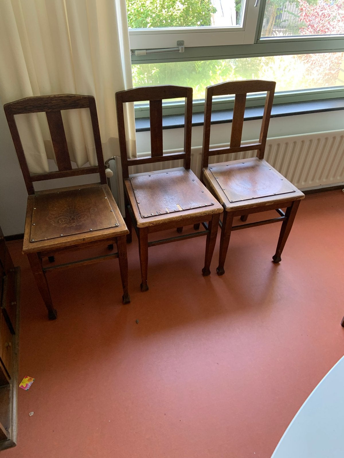 1 Antieke Eetkamerstoel - Hout, Antiek en Kunst, Ophalen