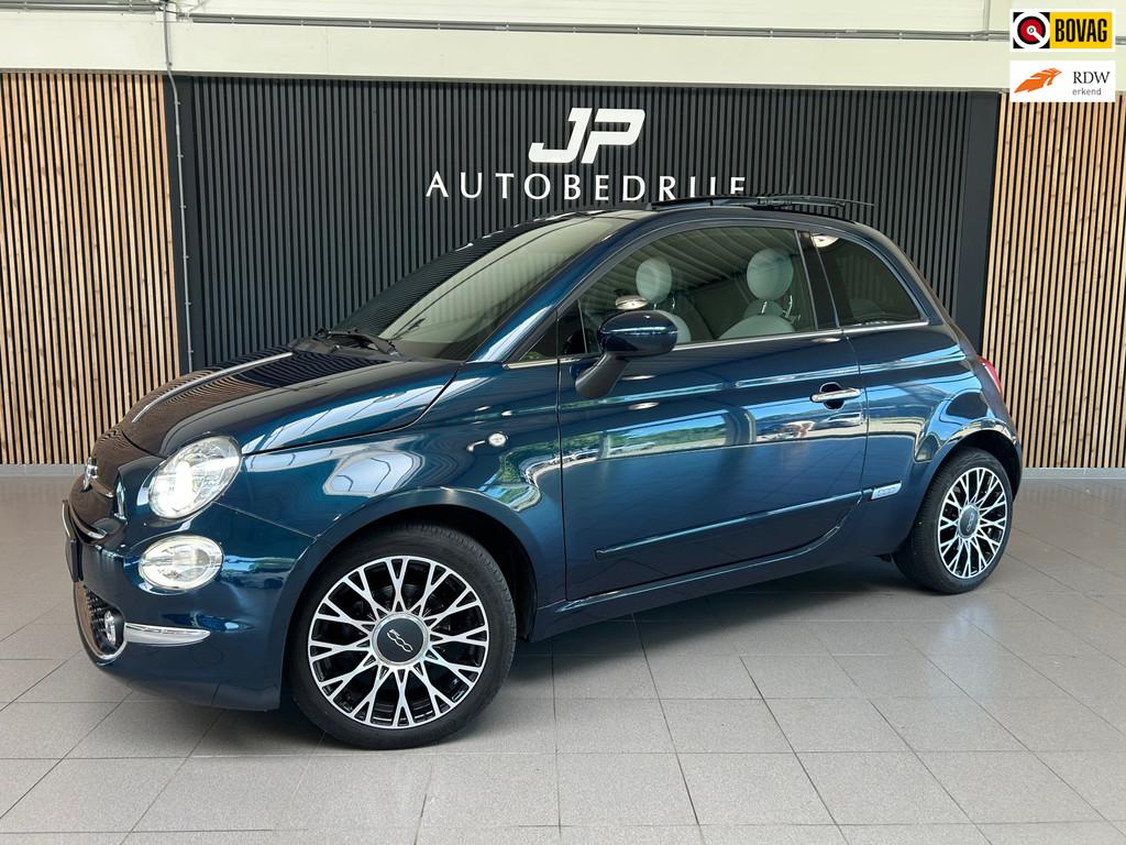 Fiat 500 C 1.0 Hybrid Lounge, Pano Beats audio, Apple carpla, Voorwielaandrijving, Leder en Stof, Automatische klimaatregeling