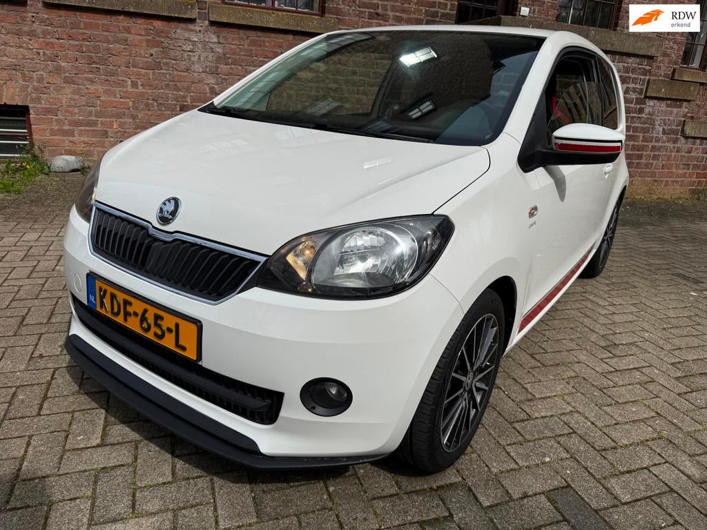 Skoda CITIGO 1.0 Greentech Sport Ultieme Wow Factor, Auto's, Voorwielaandrijving, Euro 5, Stof, Gebruikt