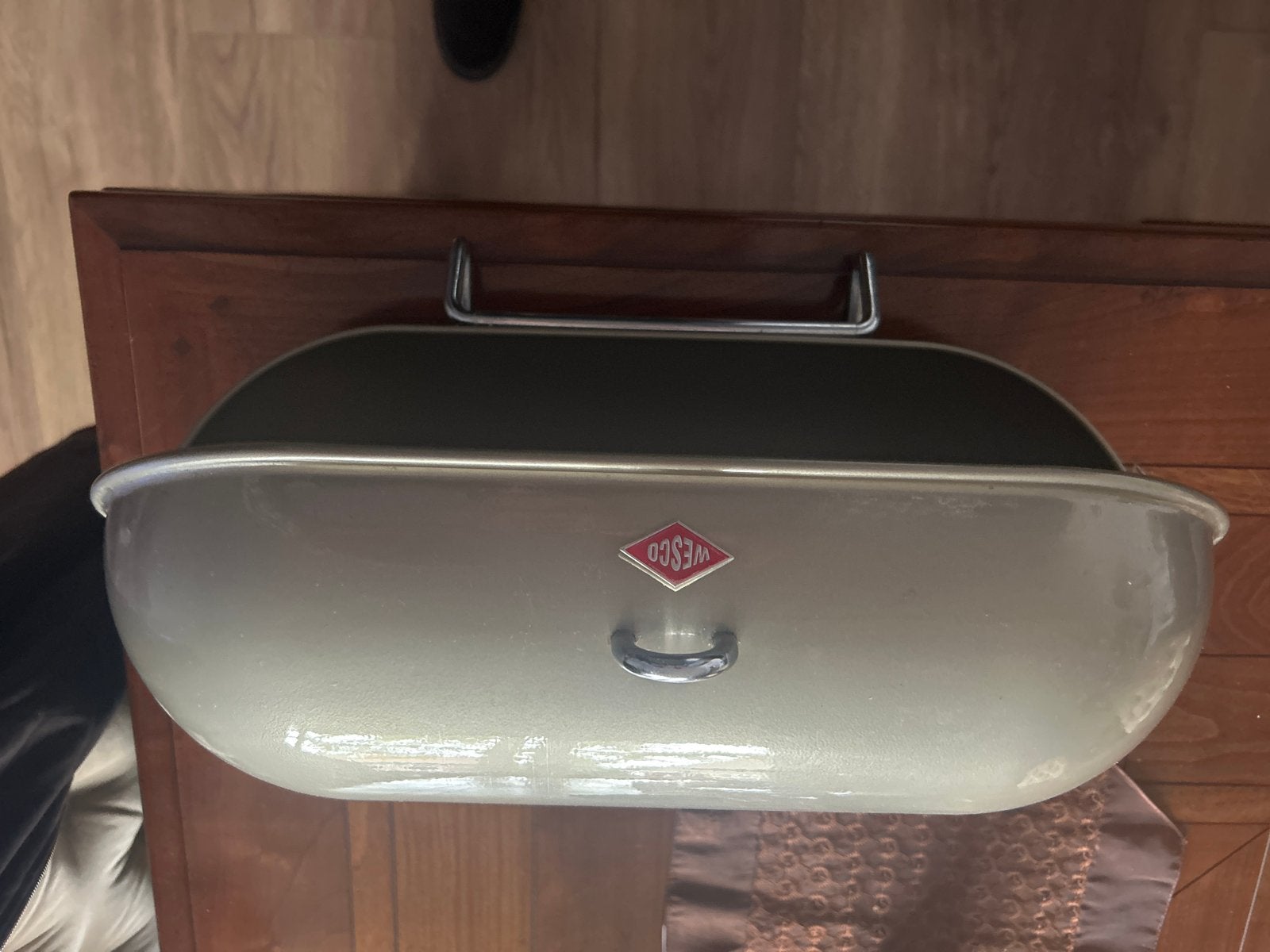 Wesco Broodtrommel - Zo goed als nieuw, Huis en Inrichting, Ophalen of Verzenden, Zo goed als nieuw, Metaal, Broodtrommel