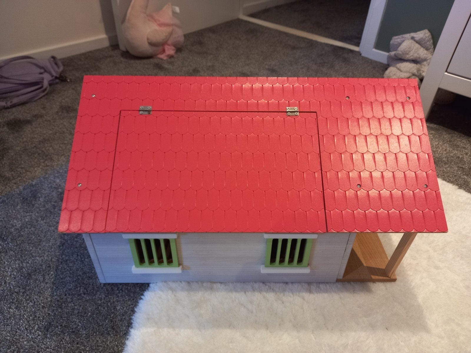 Kids globe paarden stal, Ophalen, Gebruikt