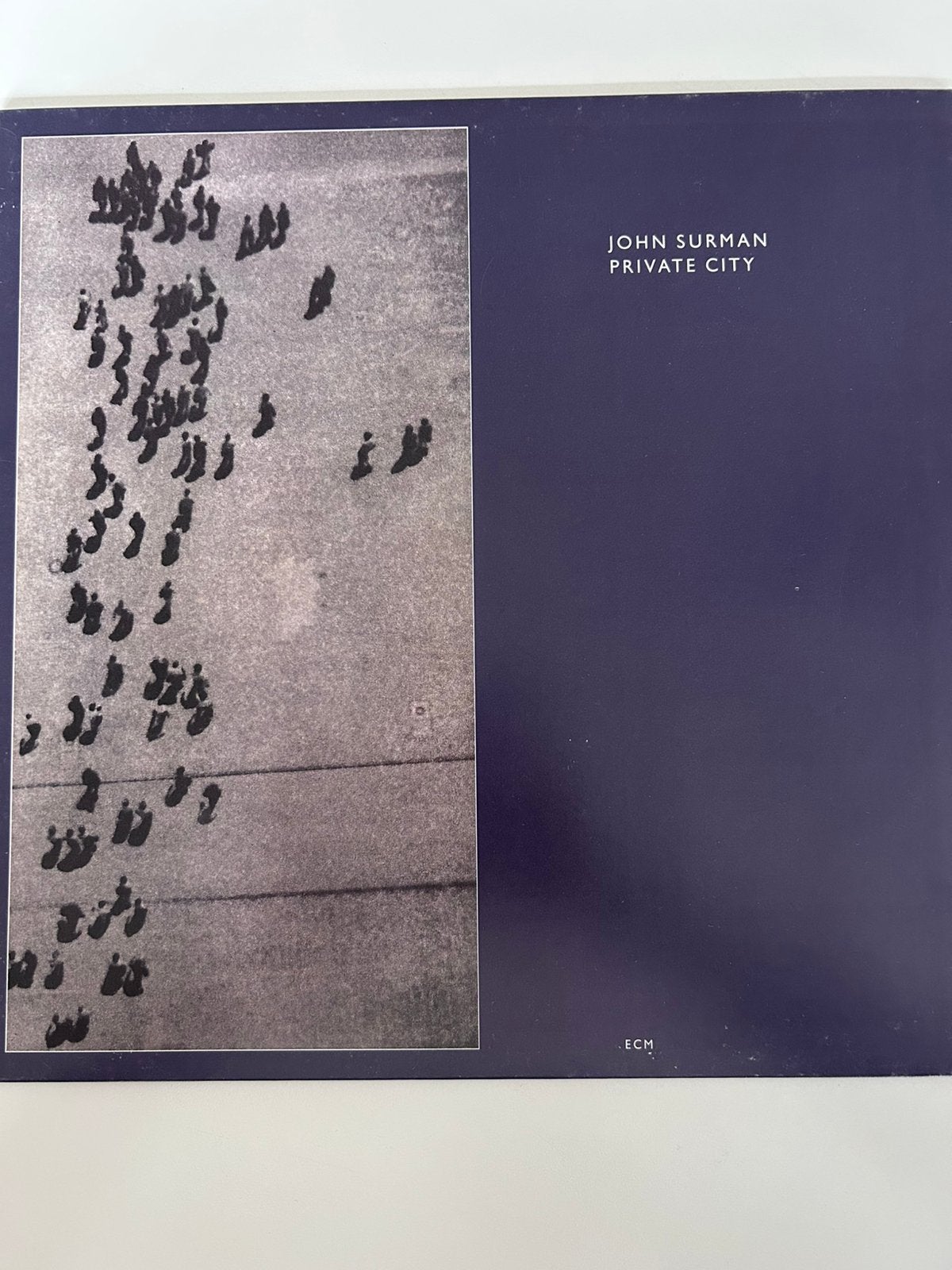 John Surman - Private City (LP, ECM, 1988), Gebruikt, 1980 tot heden, Ophalen of Verzenden, 12 inch