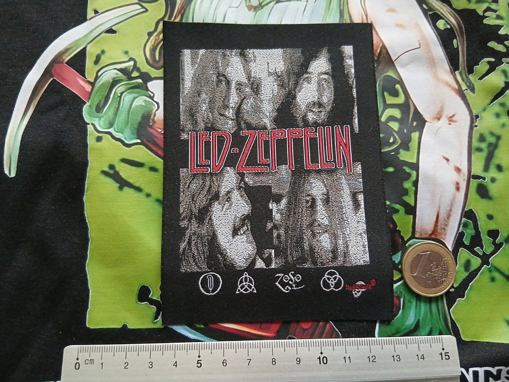 LED ZEPPELIN patch 39 ltd edition vrij zeldzaam 14x10 cm, Ophalen of Verzenden, Nieuw, Kleding