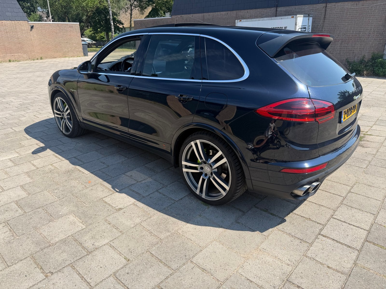 Porsche Cayenne 3.0 V6 416pk E-hybrid S Tiptronic S 2016, Auto's, Automaat, Cayenne, 2995 cc, Blauw