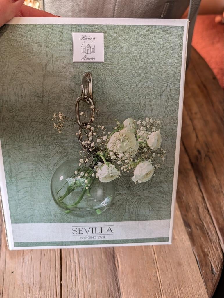 Riviera Maison Sevilla Hanging Vase, Ophalen