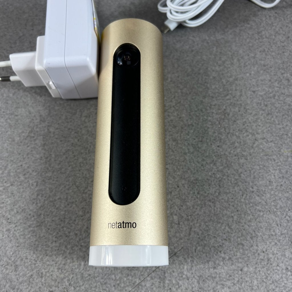 Netatmo Slimme binnencamera | Full HD | adapter | 414909, Audio, Tv en Foto, Videobewaking, Ophalen of Verzenden, Gebruikt, Binnencamera