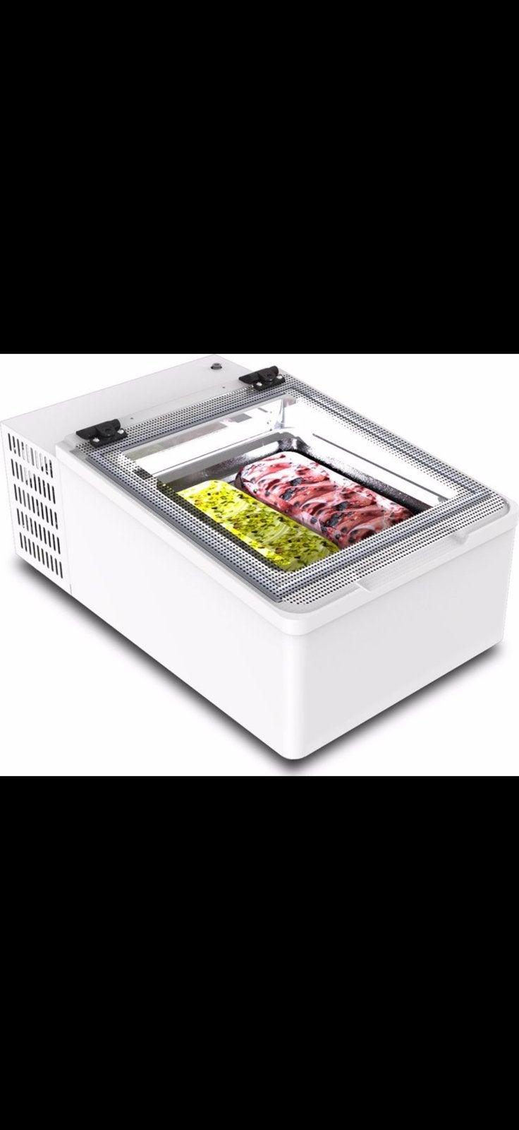 Ijsvitrine, Ophalen, Zo goed als nieuw, Minder dan 60 cm, 160 cm of meer