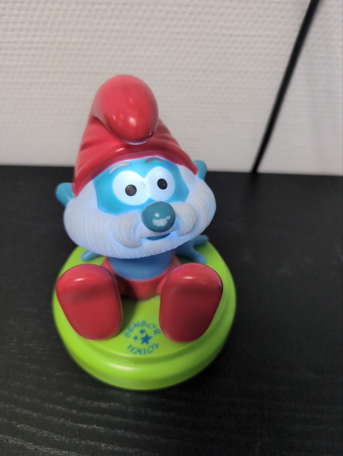 Grote Smurf Sensor Italtoys Figuur met Licht, Verzamelen, Ophalen, Gebruikt, Grote Smurf, Poppetje, Figuurtje of Knuffel