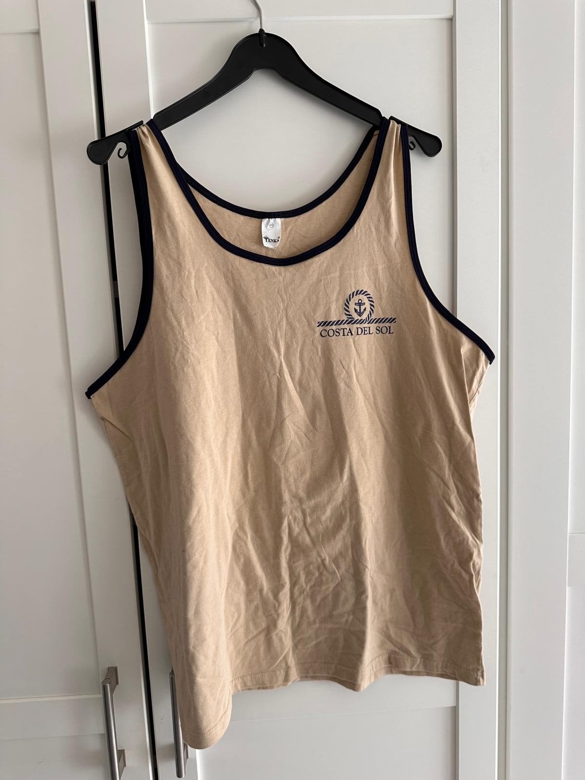 Yenka Costa del Sol Tanktop - Maat XXL, Beige, Maat 46/48 (XL) of groter, Ophalen of Verzenden, Yenka