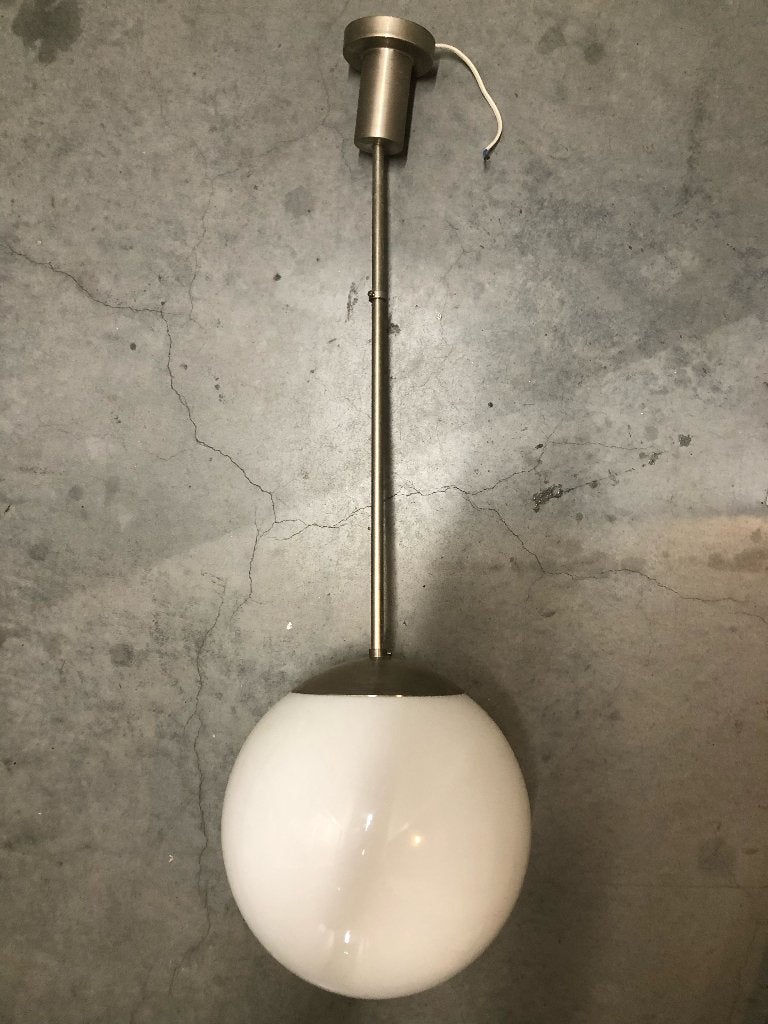 Gispen bollampen, Huis en Inrichting, Lampen | Plafondlampen, Ophalen, Zo goed als nieuw, Glas, Hanglamp