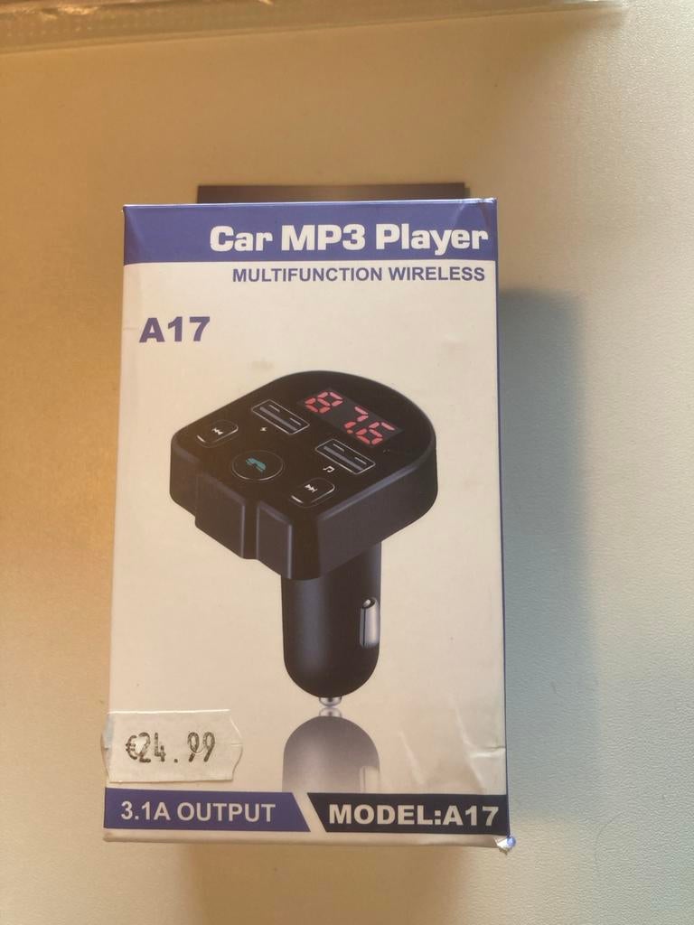 Car MP3 Player Multifunction Wireless A17, Ophalen of Verzenden, Nieuw