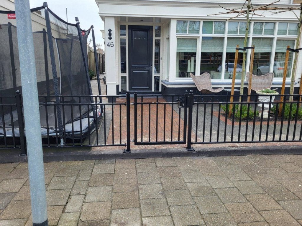 Looppoort - diverse uitvoeringen en breedtes, Ophalen, IJzer, 200 cm of meer, Looppoort